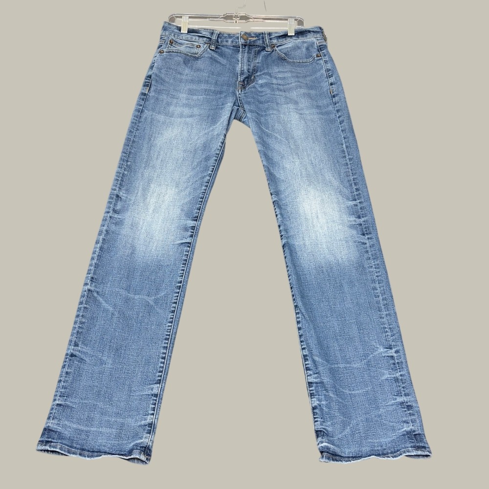 American Eagle Extreme Flex 4 Slim Straight Jeans Blue 31x34 Mens Denim